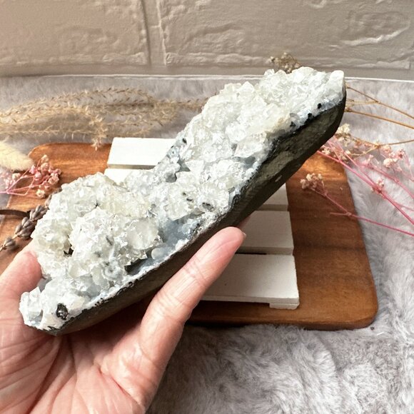 Gorgeous Large Raw Apophyllite Specimen - Picture 7 of 8